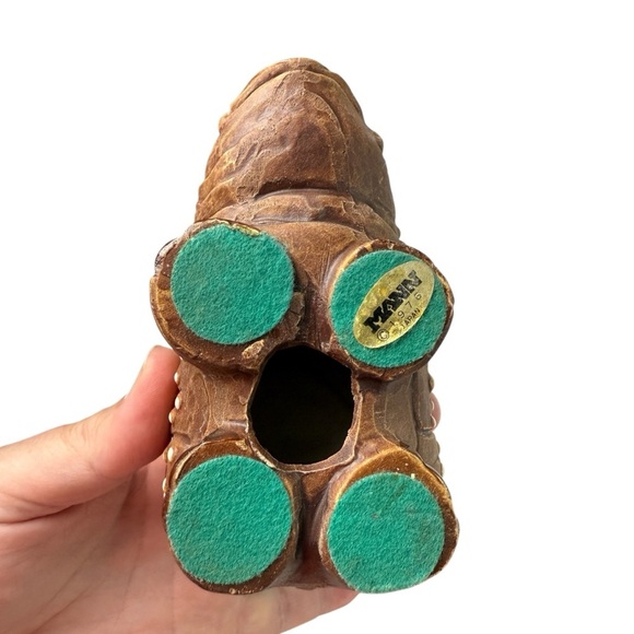 VINTAGE Rare Rhino Ceramic Rhinoceros 1976 Figurine Japan Mann MCM Animal Decor - Picture 6 of 10